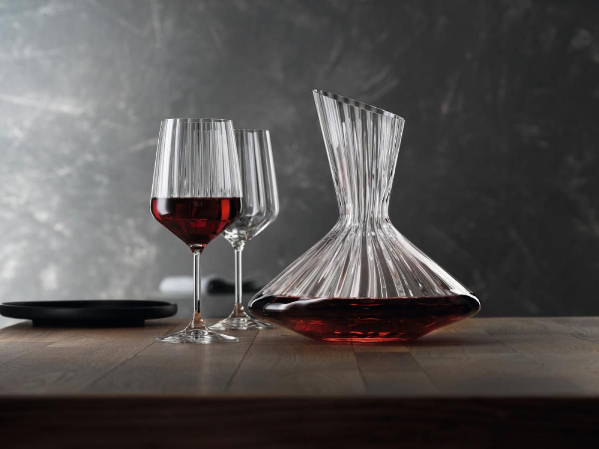 SPIEGELAU Lifestyle gavesett - Karaffel 0,75l + 2 rødvinsglass