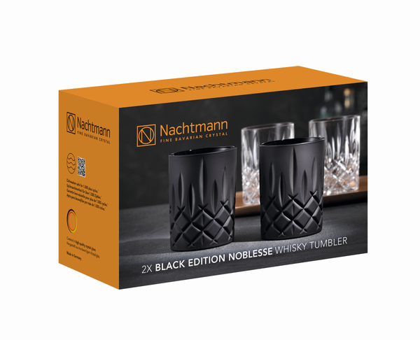 Hovedbilde NACHTMANN Noblesse Whiskyglass, 295ml, 2 pk BLACK