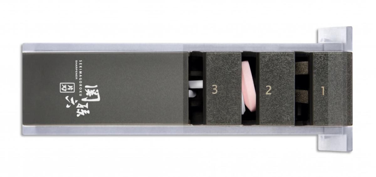 KAI Ensidig diamant og keramisk knivsliper