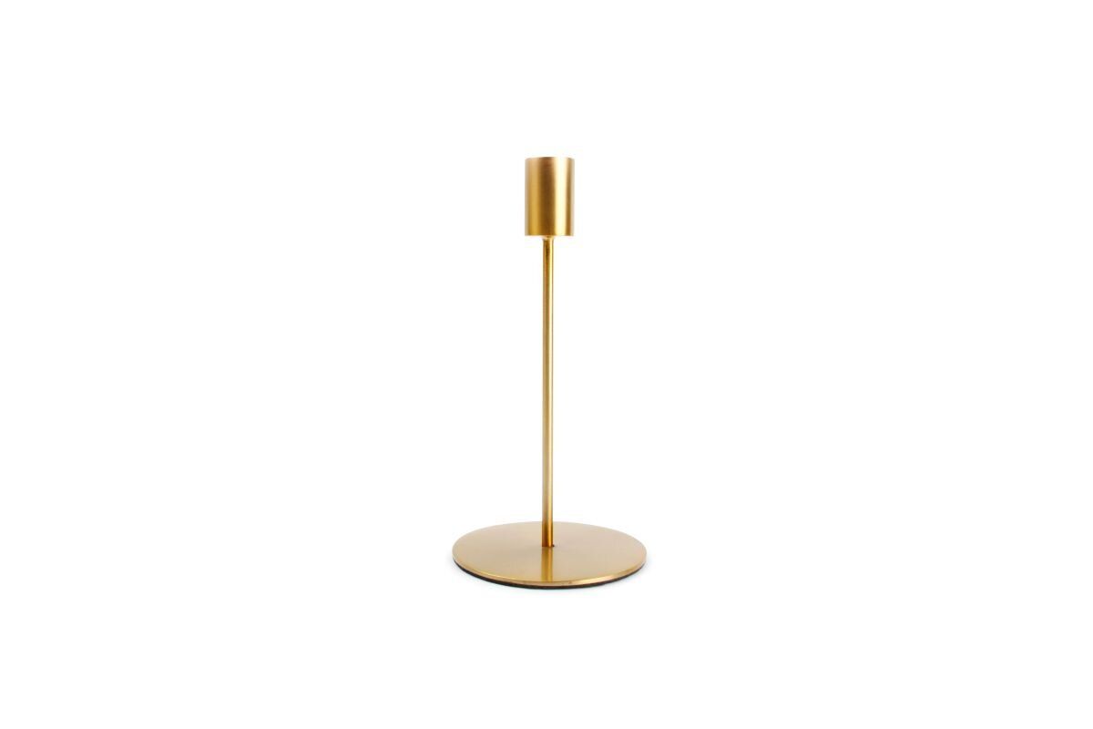 SP COLLECTION Pillar Lysestake 10xH20cm 1 stk, Metal Gold Pillar
