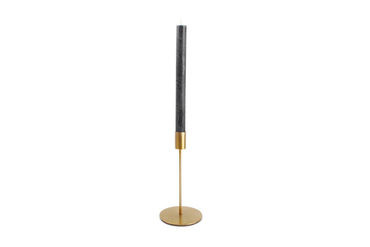 SP COLLECTION Pillar Lysestake 10xH20cm 1 stk, Metal Gold Pillar