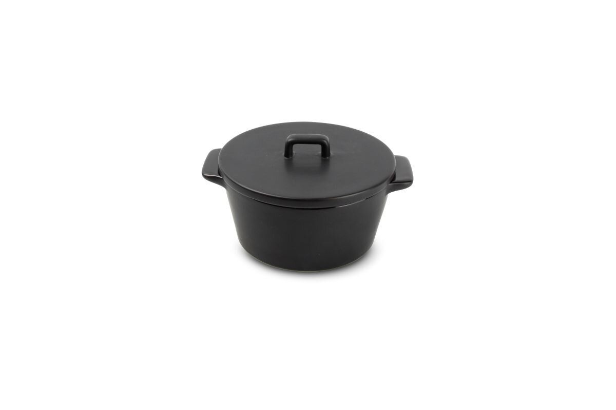 BONBISTRO Ardo Bakeform 15/10xH5,5cm med lokk, Black