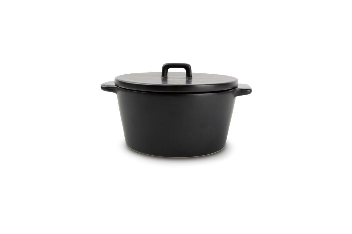 BONBISTRO Ardo ildfast 16,5/13xH6,5cm med lokk, Black