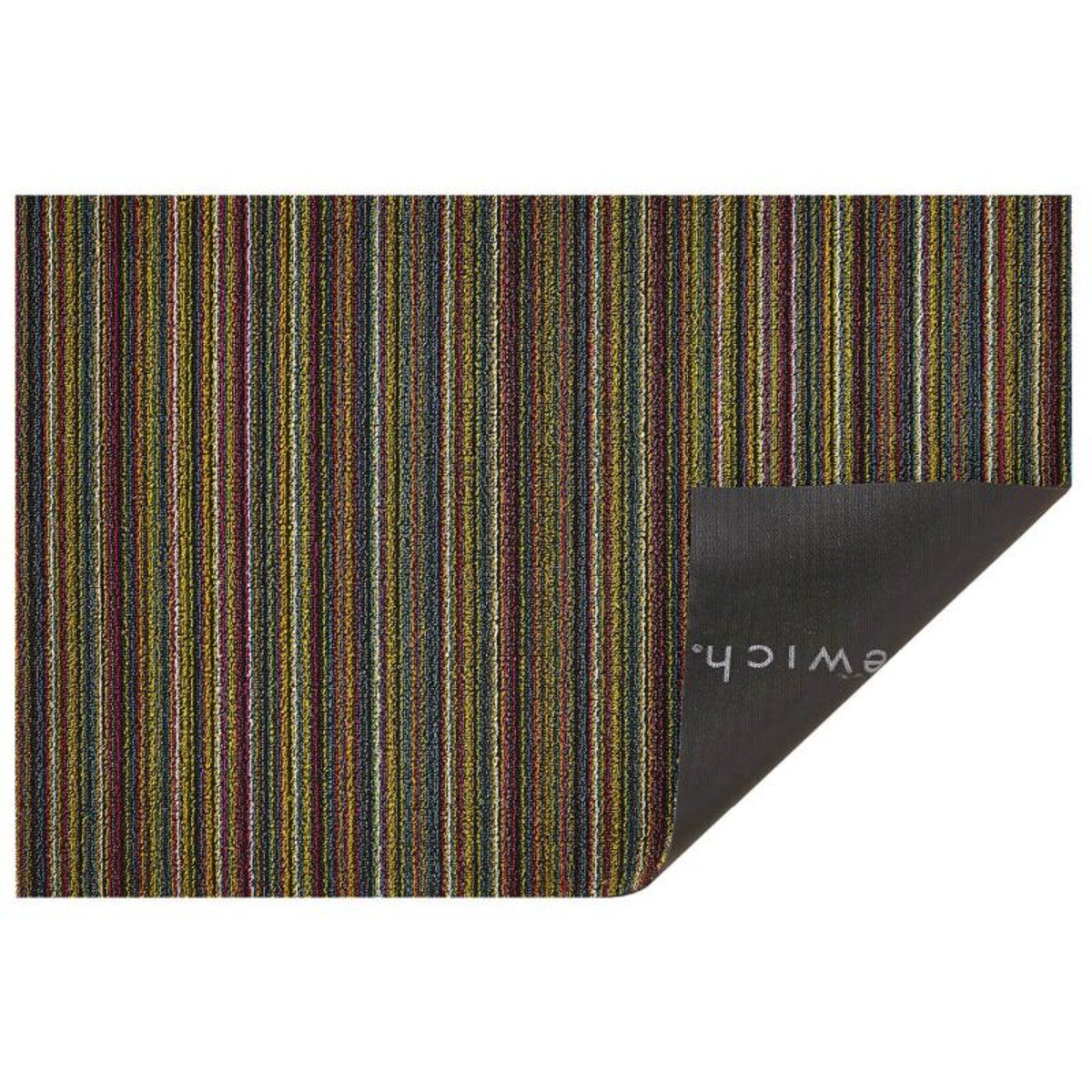 CHILEWICH Skinny Stripe Dørmatte 61x91cm BRIGHT MULTI