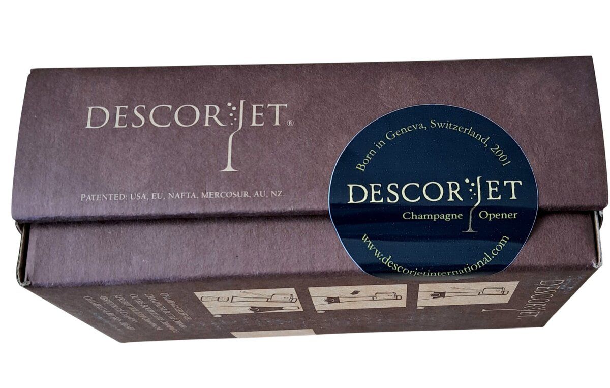 DESCORJET Champagneåpner