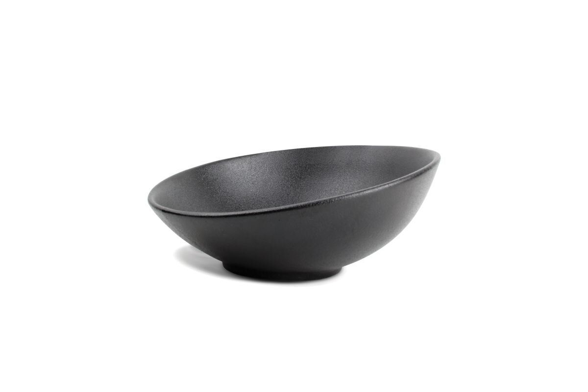 FINE2DINE Dusk Bolle Ø24cm H10cm | Sort