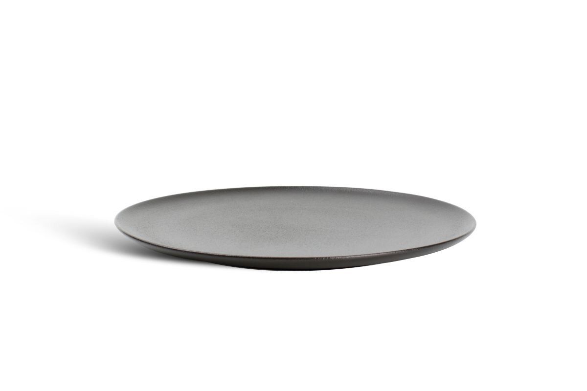 FINE2DINE Dusk Rund Tallerken Ø27cm | Sort