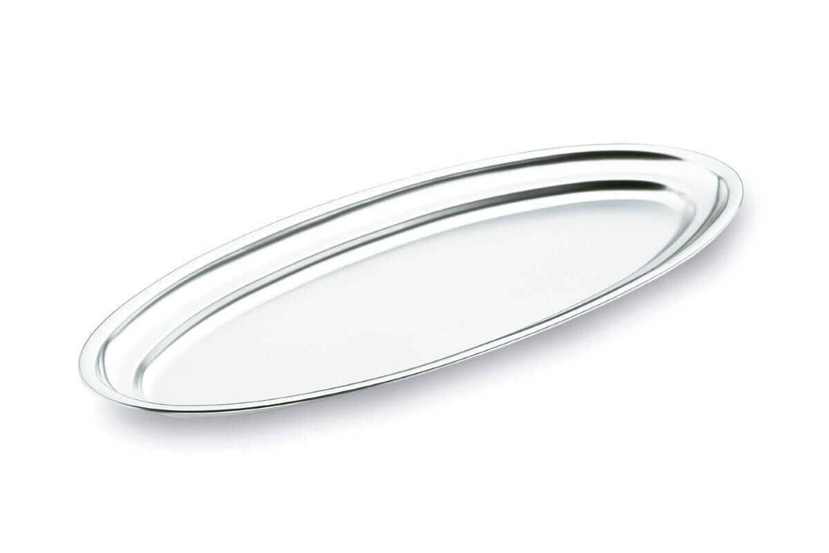 Fiskefat i rustfritt stål | ovalt | 60cm fra LACOR