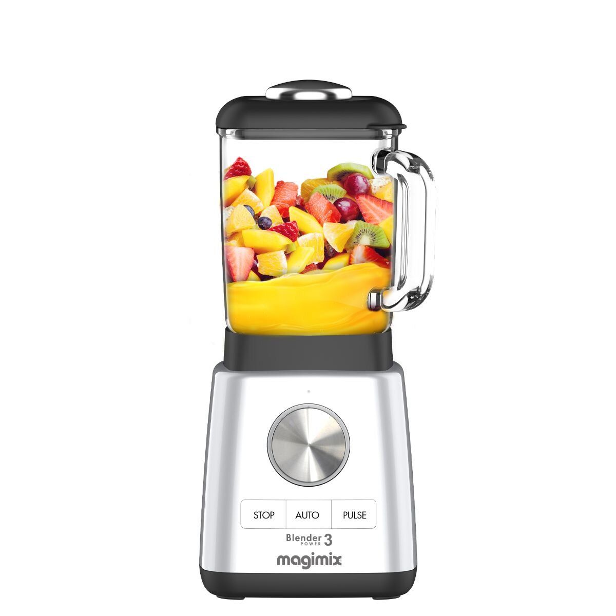 MAGIMIX Blender Power 3 Matte Chrome