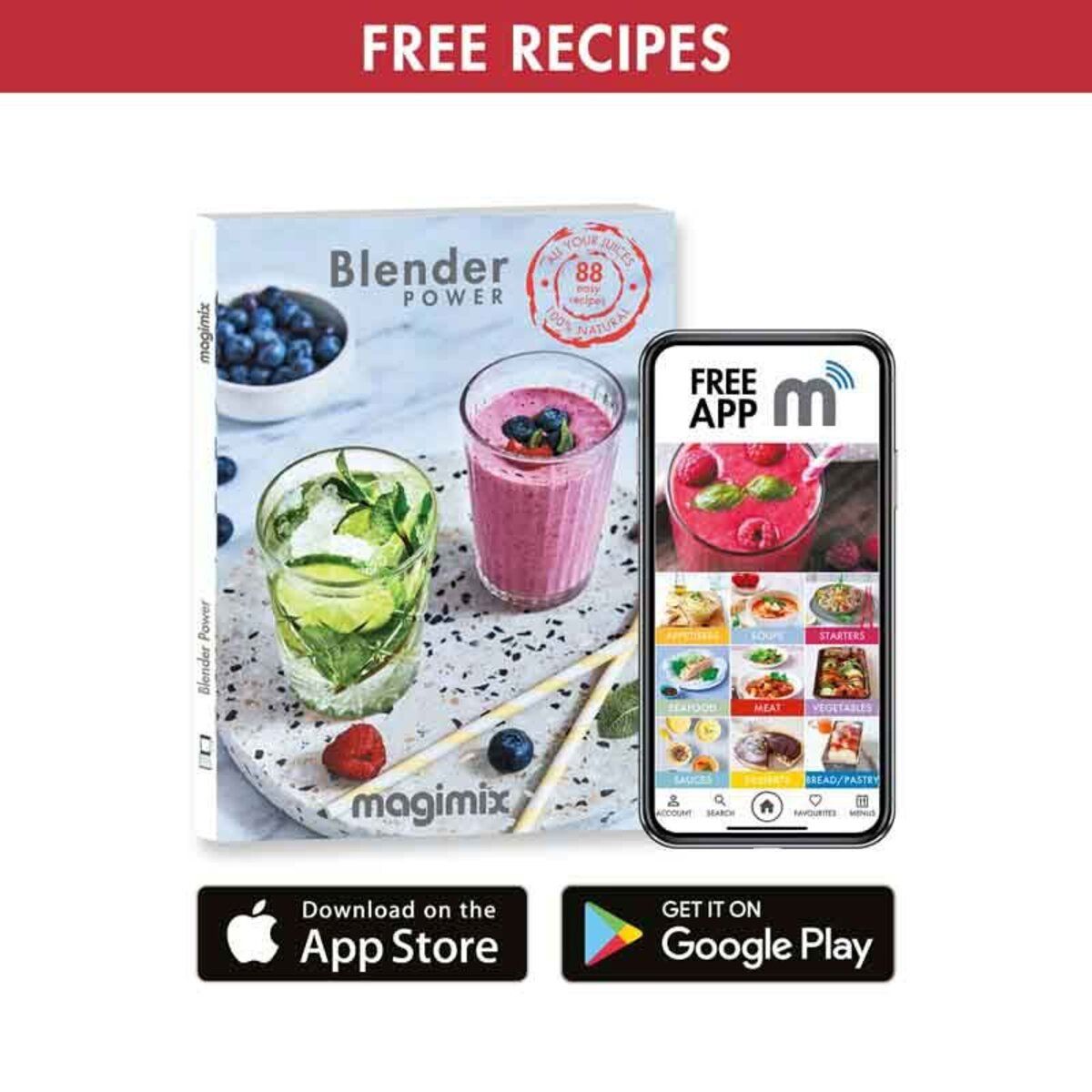 MAGIMIX Blender Power 4 White