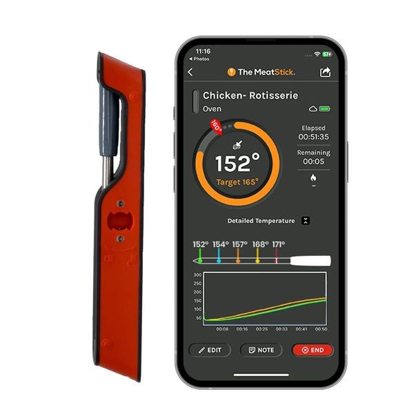 Hovedbilde Trådløst steketermometer - MeatStick V Core