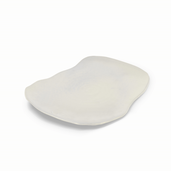 Hovedbilde DUTCHDELUXES Serveringsfat 33,5x28cm, Hvit